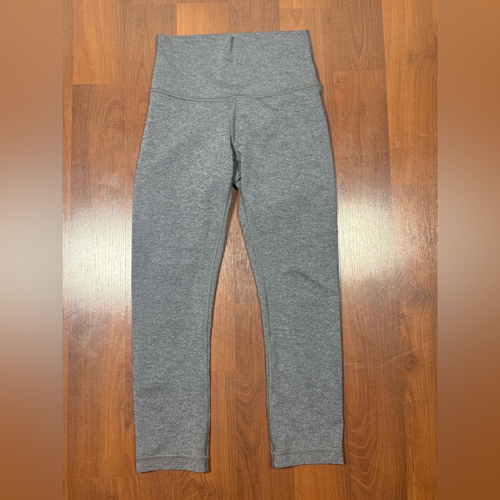 lululemon athletica Gray High-Waist Leggings